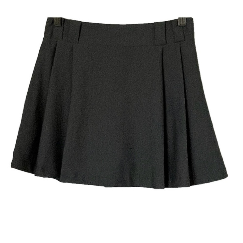 NWT Commense Gray Mini Skirt with Shorts Skort Small